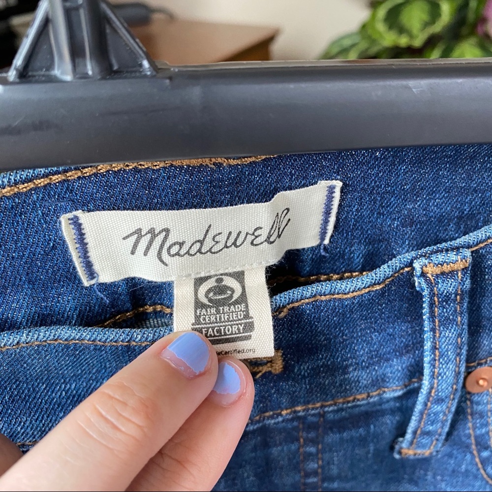 NWT | Madewell | 10in High Rise Skinny Denim - Picture 4 of 14